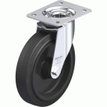BLICKLE - ROULETTE PIVOTANTE Ø 200MM BANDAGE CAOUTCHOUC NR 300KG - LE-POEV 200R