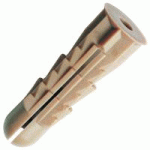 CHEVILLE MULTI-MATERIAUX POLYPROPYLÈNE AVEC CRANTAGE