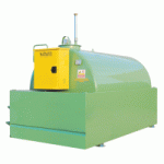 CUVE DE STOCKAGE SIMPLE PAROI AVEC BAC DE RÉTENTION - 5000L