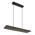 GLOBO SUSPENSION LED DOLORES, NOIR MAT/NOIR