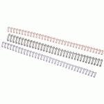 PEIGNE À RELIER MÉTAL WIREBIND, A4, 21 BOUCLES, 14 MM