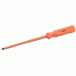 TOURNEVIS ISOLÉ 1000V POUR VIS À FENTE - 3X100 SAM OUTILLAGE