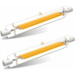 AMPOULE LED R7S 78MM 10W ÉQUIVALENT À AMPOULE HALOGÈNE 100W,TUBE R7S LED LUMIÈRE BLANC FROID 6000K,1000LM AVEC LARGE ANGLE DE FAISCEAU