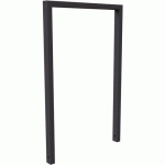 ARCEAU VÉLOS TUBE RECTANGULAIRE REVÊTEMENT-750MM-ANTHRACITE - SCHAKE