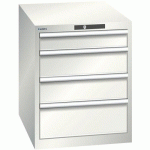 ARMOIRE BLANC GRIS 564X725X700 AVEC 4 TIR. 75KG _ 14.350.180 - LISTA