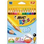 BIC ATUI DE 12 CRAYONS TRIANGLE EVOLUTION