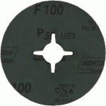 DISQUE FIBRE F100 Ø115X22MM GRAIN 50 - NORTON