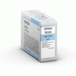 EPSON SINGLEPACK LIGHT CYAN T850500 -  AUTHENTIQUE
