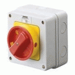 GEWISS - INTERRUPTEUR ROTATIF IP65 4P 63A - GW70438