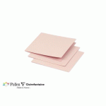 LOT DE 2 - PAQUET DE 25 CARTES PLIÉES POLLEN 116X116MM 210G/M²