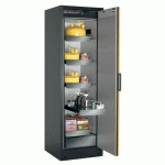 ARMOIRE QCLASSIC90 BAC-599-DROITE-ACIER-JAUNE-5