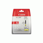CARTOUCHE CANON CLI-551XL HAUTE CAPACITÉ JAUNE - CARTOUCHE AUTHENTIQUE