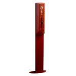 DISTRIBUTEUR /PIED 200 SACS ARKEA CANIN SANS SERRURE - EFFET CORTEN