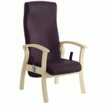 FAUTEUIL SILVER DOSSIER INCLINABLE HÊTRE BLANCHI/QUESTCH