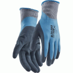 GANTS DE MANUTENTION DE TRAVAIL LATEX TREMPÉ - BLEU - 8 - BLAKLADER