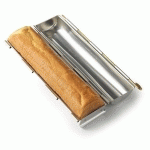 MOULE À TOAST ROND FER BLANC D.4.5 X L.30 CM