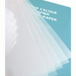 PAPIER CALQUE SUPERIEUR CLAIREFONTAINE - 90/95 G - 50 X 65 CM - PAQUET DE 50 FEUILLES