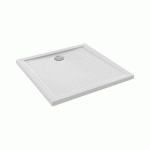 RECEVEUR DE DOUCHE EXTRA-PLAT 90X90CM EN CÉRAMIQUE - BLANC - CAMILLE JACOB DELAFON