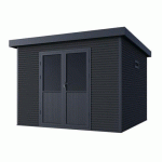 ABRI DE JARDIN ONYX 33 - 9M COMPOSITE - ANTHRACITE