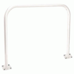 ARCEAU DE PROTECTION SIMPLE 1.50 M PLATINES GALVA BLANC 9010 - PROCITY