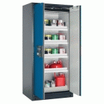 ARMOIRE SÉCURITÉ Q-PEGASUS-90 Q90.195.090.WDAC GRIS/BLEU - ASECOS