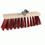 BALAI CANTONNIER PVC ROUGE Ø28 MM - S7-03 SIMILAIRE