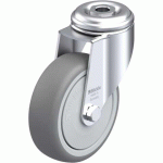 BLICKLE - ROULETTE PIVOTANTE Ø 100MM BANDAGE CAOUTCHOUC TPE 110KG - LKRA-TPA 101KF