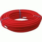 COURONNE TUBE GAINÉ MULTICOUCHE FIXOMULTIX Ø20 - 50M - ROUGE - DISPO 48H