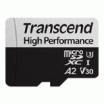 TRANSCEND HIGH PERFORMANCE 330S - CARTE MÉMOIRE FLASH - 128 GO - MICROSDXC UHS-I