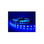 TRADE SHOP TRAESIO - BANDE LED FLEXIBLE 5050 5MT ADHÉSIF INTÉRIEUR EXTÉRIEUR IP65 -BLEU- - BLEU