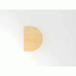 EXTENSION DE BUREAU SUPPORT DOUBLE-60X80CM-CHÊNE-ARGENT - HAMMERBACHER