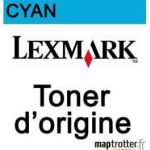 LEXMARK - C792X1CG - TONER CYAN - PRODUIT D'ORIGINE - 20 000 PAGES