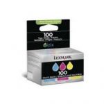 LEXMARK CARTOUCHE JET ENCRE PACK COULEUR N° 100 - 0014N0849