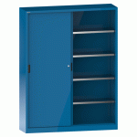 LISTA - ARMOIRE PORTES COULISSANTES (HXLXP) 195 X 150 X 58 CM KEY LOCK R5012