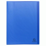LOT DE 15 - PROTÈGE-DOCUMENTS PP RECYCLÉ SEMI-RIGIDE OPAK 80 VUES - A4 - BLEU CLAIR