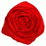 LOT DE 2 - PAPIER CRÉPON, PAQUET DE 10 FEUILLES PLIÉES 60% AU FORMAT 2,50X0,50M - ROUGE