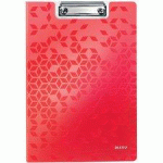 LOT DE 2 - PORTE-BLOC À RABAT WOW, A4, POLYFOAM, ROUGE