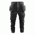 PANTALON DE TRAVAIL X1900 ARTISAN CORDURA® DENIM STRETCH TAILLE 50L - BLAKLADER