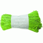 PELOTE RAPHIA NATUREL 50G VERT SAPIN - VERT SAPIN - LOT DE 16