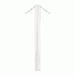 POTELET CARREFOUR Ø 76 MM CHAINES 2 ANNEAUX GALVA BLANC 9010 - PROCITY