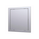 TRAPPES DE VISITE PLASTIQUE ARGENT MAT 20X20CM