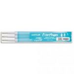 UNIBALL POCHETTE DE 3 RECHARGES POUR ROLLER FANTHOM BLEU CLAIR UFR122/07BC