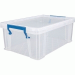 BAC DE RANGEMENT + COUVERCLE - 10L - MANUTAN EXPERT