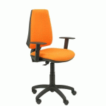 CHAISE DE BUREAU ELCHE - ACCOUDOIRS RÉGLABLES - ORANGE