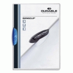 CHEMISE À CLIP SWINGCLIP, FORMAT A4, CLIP BLEU - LOT DE 10