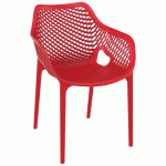 FAUTEUIL AIR POLYPROPYLÈNE - ROUGE - STAMP