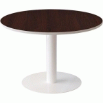 TABLE RONDE Ø 115 CM EASY OFFICE PLATEAU WENGÉ - PAPERFLOW