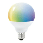 AMPOULE CONNECTÉE LED GLOBE, COULEUR CHANGEANTE, D.95 MM E27 1300 LM - EGLO