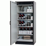 ARMOIRE SÉCURITÉ Q-CLASSIC-30 Q30.195.086.WD GRIS/ROUGE