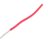 CÂBLE POUR ENVIRONNEMENT DIFFICILE RS PRO 0,6 MM², 20 AWG, +105°C MAX, PVC ROUGE, 100M ( PRIX POUR BOBINE DE 100 MÈTRES )